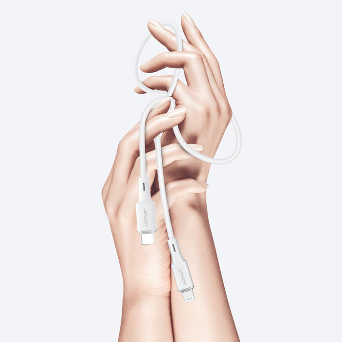 Acefast cable MFI USB Type C - Lightning 1.2m 30W 3A black (C2-01 black) - Cell phone cables<<<HurtelXML