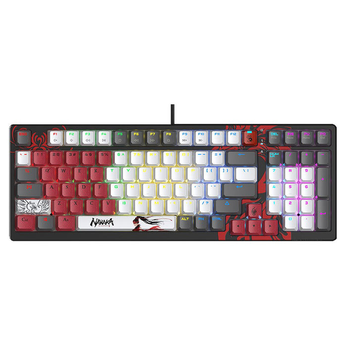 Keyboard A4 BLOODY S98 NARAKA BLMS RGB RED SW
