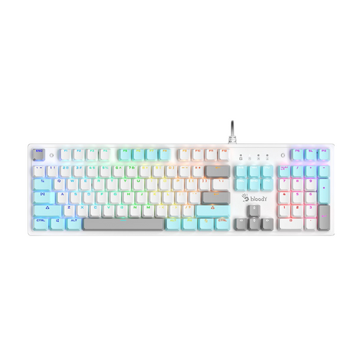 A4tech Bloody S510R Gaming Mechanical Keyboard Blue Switch - Геймърски клавиатури<<<Геймърска