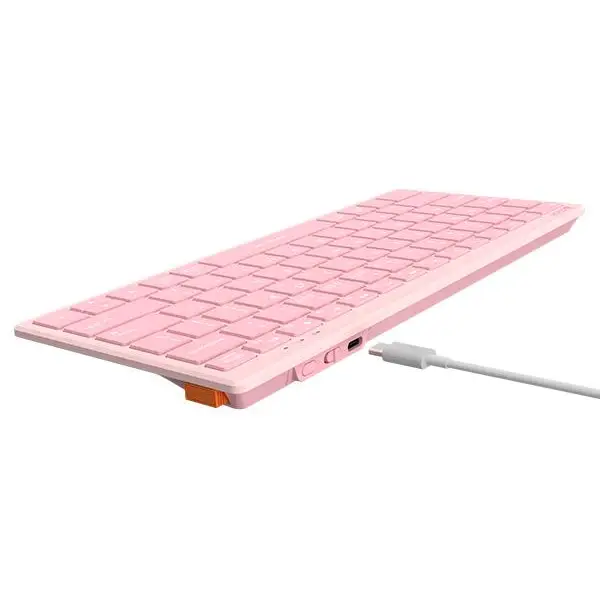 A4TECH FBX51C FSTyler Wireless Keyboard Pink - Клавиатури<<<Компютърна периферия<<<ValiAPI