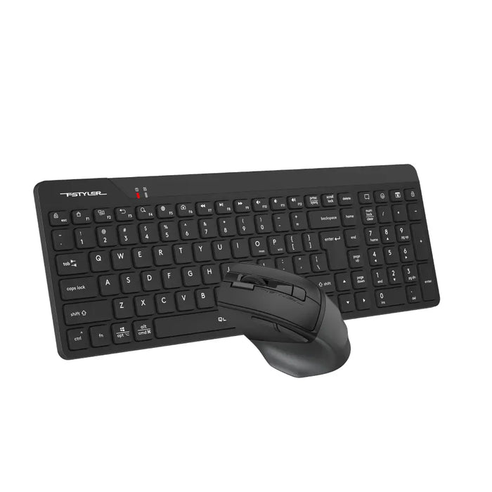 A4tech Fstyler FG2400Air 2 Wireless keyboard and mouse set black Cyrillic - Клавиатури<<<Компютърна периферия<<<ValiAPI