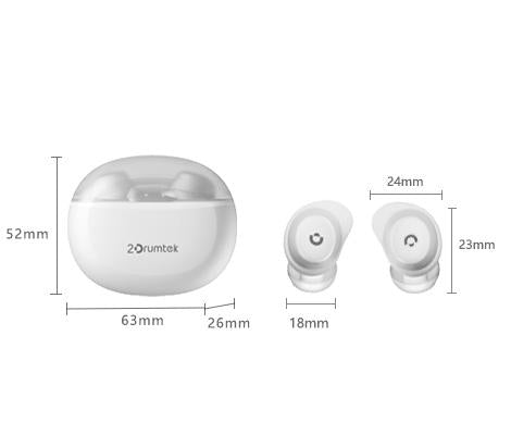 Bluetooth headphones-plugs A4tech B27 2Drumtek, Pink