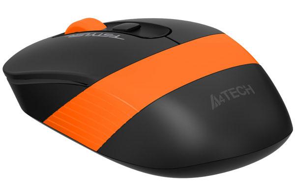A4tech FG10S Fstyler Optical Mouse, Black/Orange