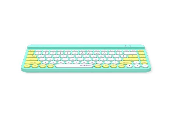 A4tech Fstyler FBK30 Wireless Keyboard, Bluetooth, 2.4G, Phone Stand, Cyrillic, Avocado