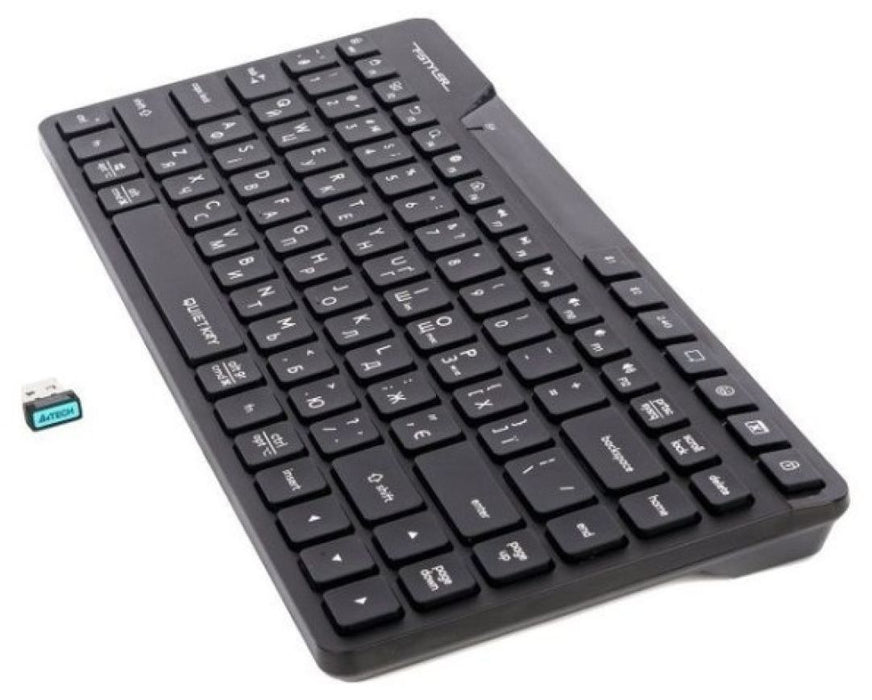 A4tech FBK26C AS Fstyler wireless mini silent keyboard, Multi-mode, rechargeable battery, USB, Cyrillic