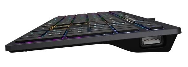 Keyboard A4 Tech A4TKLA47125 White Black Grey QWERTY