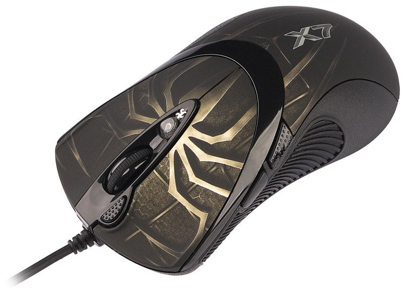 A4Tech Anti-Vibrate Laser Gaming XL-747H mouse Right-hand USB Type-A 3600 DPI