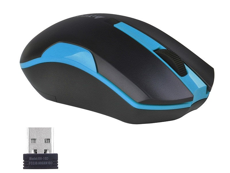 Wireless Mouse A4 Tech G3-200N Black/Blue 1000 dpi
