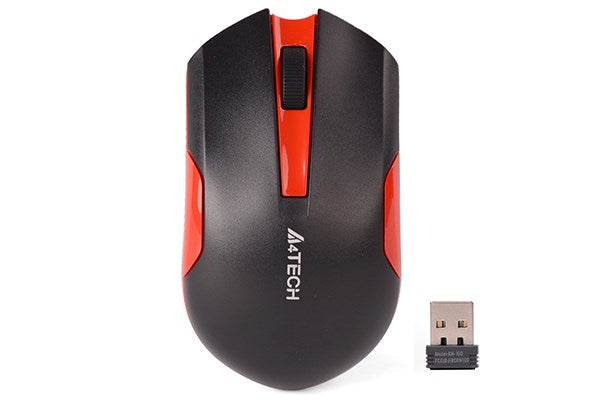 Wireless Mouse A4 Tech G3-200N Black/Red