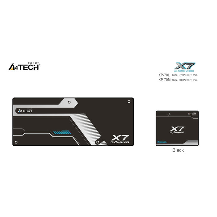 A4Tech X7 Gaming Mouse Pad XP-70L Size 750 x 300 x 3mm