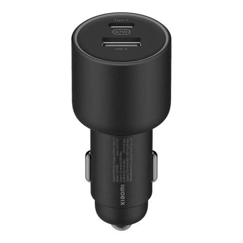 Xiaomi Mi Car Charger 67W USB-A + Type-C Black EU BHR6814GL - Xiaomi ECO System<<<Основна<<<DunaXML&&&Радио