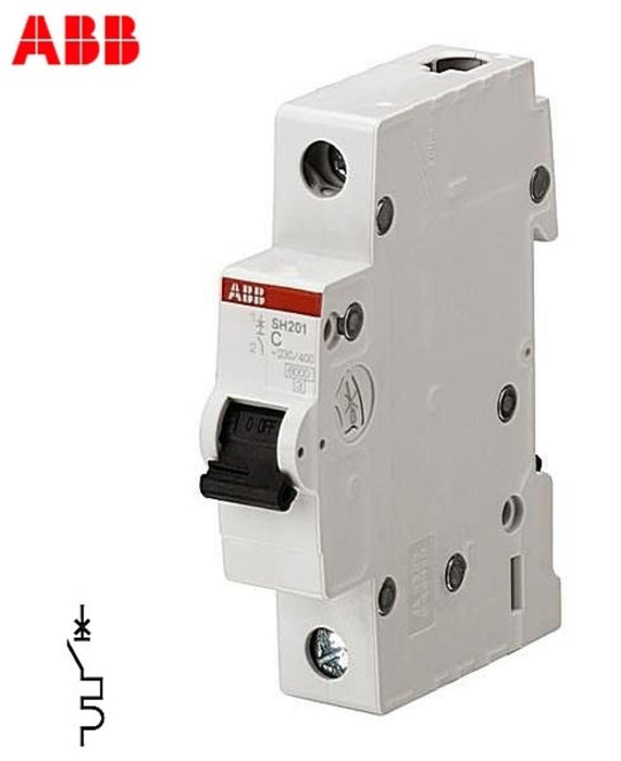 AUTOMATIC CIRCUIT BREAKER 20A SINGLE-POLE ABB SH201-C20, 1P