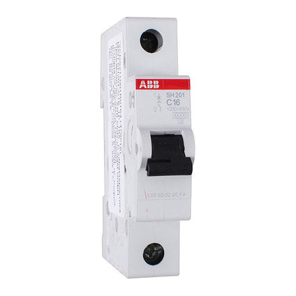 AUTOMATIC CIRCUIT BREAKER 16A SINGLE-POLE ABB SH201-C16, 1P