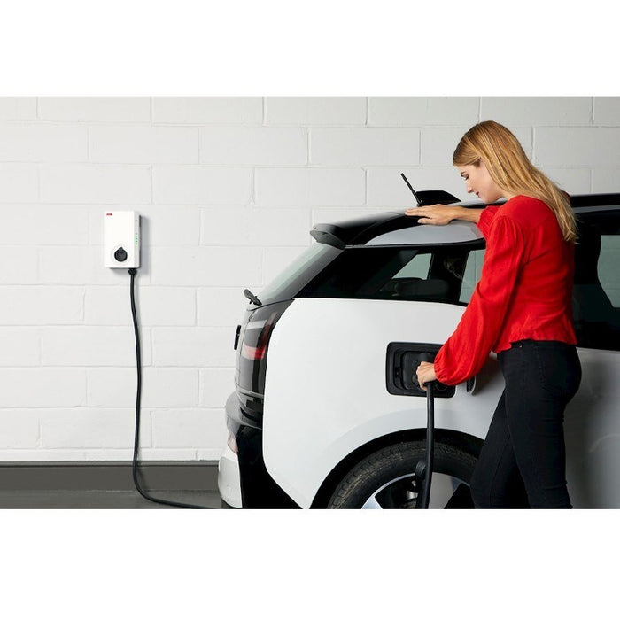 ABB Terra AC W11-G5-R-V2-0 charging station: Terra AC wallbox 11 kW, Type 2, 5 m cable, 3-phase/16 A, with RFID, version 2