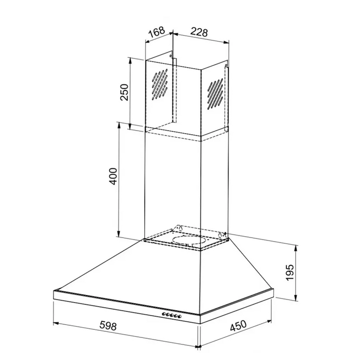 Absorber Arielli ACH-300S - Абсорбатори Стенен монтаж<<<Абсорбатори за вграждане<<<Уреди за вграждане<<<TechMart