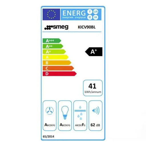 Absorber SMEG KICV90BL - Стандартни абсорбатори<<<Абсорбатори<<<Едра бяла техника<<<TechnoMix