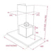 Absorber TEKA DSH 686 - Стандартни абсорбатори<<<Абсорбатори<<<Едра бяла техника<<<TechnoMix&&&Абсорбатори Стенен