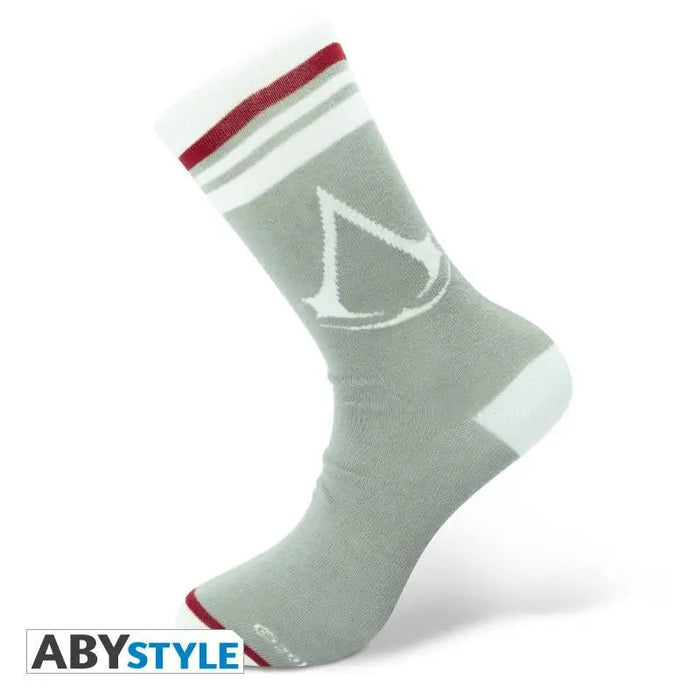 ABYSTYLE ASSASSIN’S CREED Crest Socks - Дрехи и аксесоари<<<Геймърска периферия<<<ValiAPI