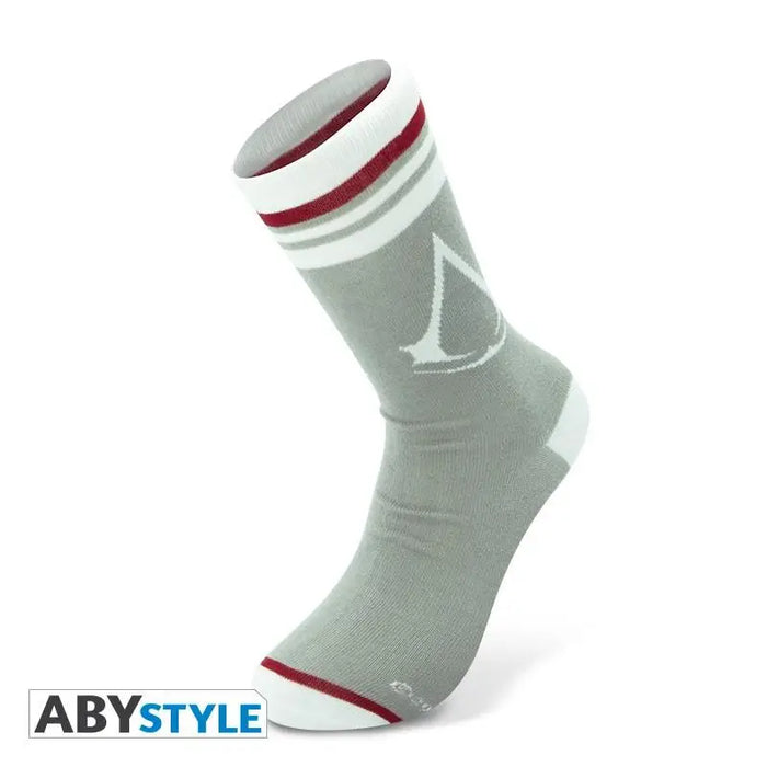 ABYSTYLE ASSASSIN’S CREED Crest Socks - Дрехи и аксесоари<<<Геймърска периферия<<<ValiAPI