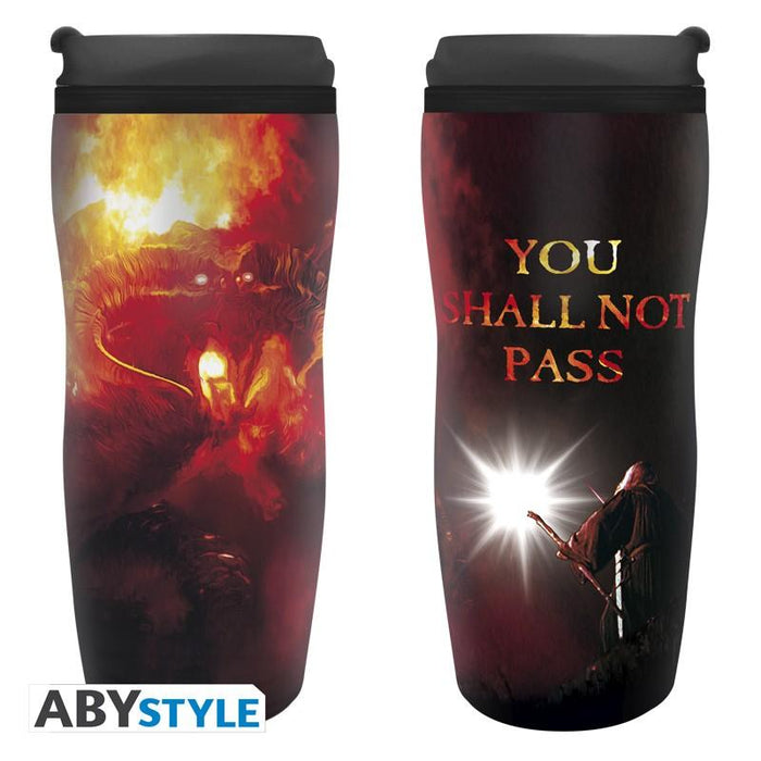Thermal mug LORD OF THE RINGS - Travel Mug "You shall not pass"