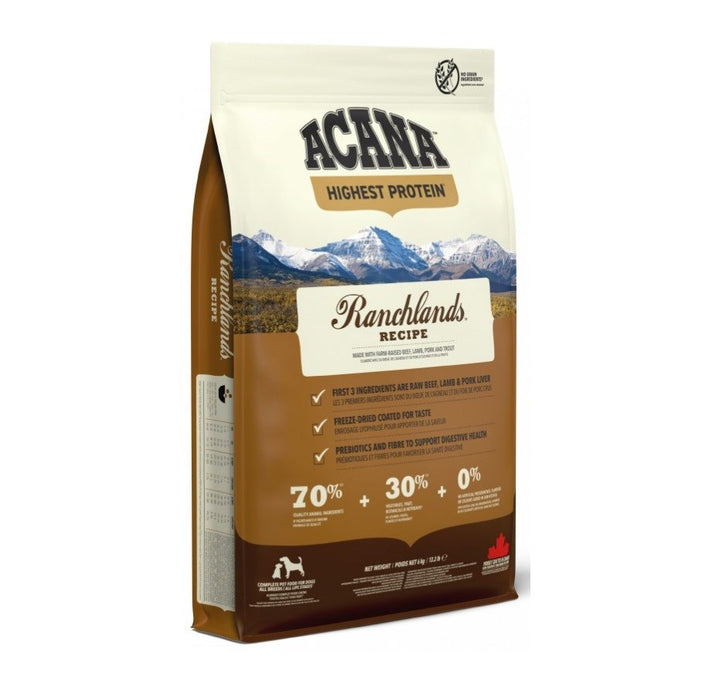 ACANA Highest Protein Ranchlands - dry dog food - 6 kg