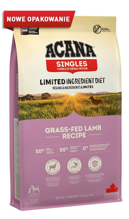 ACANA Singles Grass-Fed Lamb - dry dog food - 11,4kg