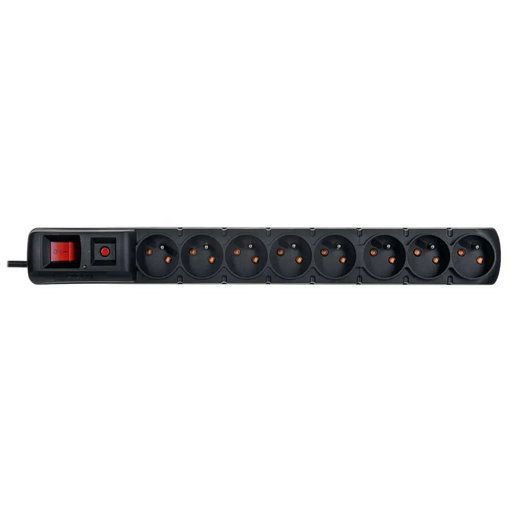 ACAR S8 power extension 1.5 m 8 AC outlet(s) Indoor Black - Power stripsLIP-LIS<<<Slats and extension