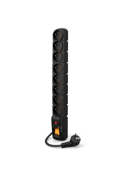 ACAR S8 Black 8 AC outlet(s) 230 V 5m