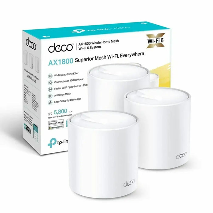 Access point TP-Link Deco X20(3-pack) - Компютър Мрежи и компоненти<<<Компютри| Електроника<<<BigBuy&&&WIFI