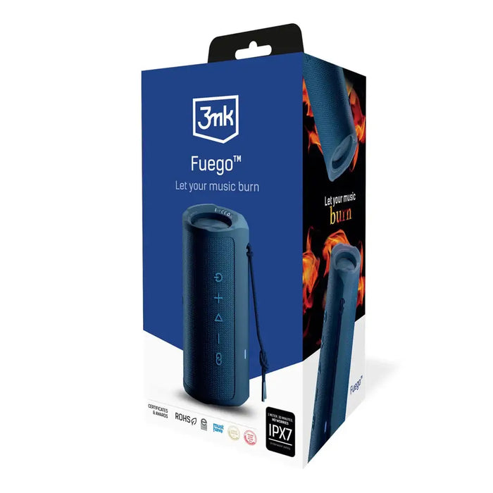 Accessories - 3mk Fuego Blue - Headphones and speakers<<<HurtelXML