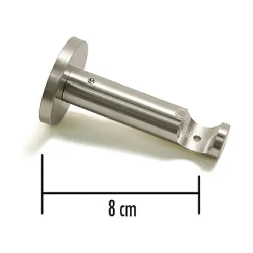 ACCESSORY BRACKET GARDINIA CHICAGO 8 CM STEEL OPTIC - Аксесоари за корнизи<<<Корнизи щори и пердета<<<Мебели и