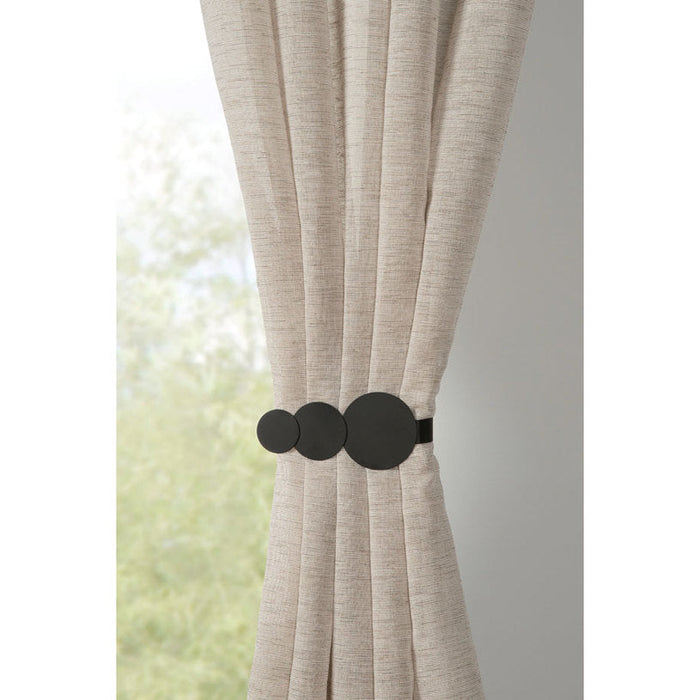 ACCESSORY DECORATIVE BRACKET GARDINIA CIRCLES BLACK - Декоративни елементи<<<Корнизи щори и пердета<<<Мебели и