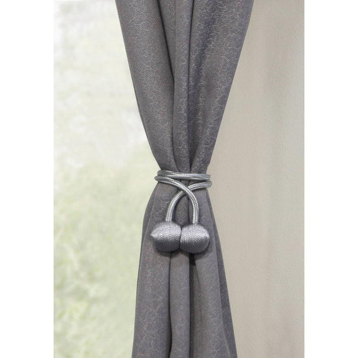 ACCESSORY DECORATIVE MAGNET GARDINIA SILVER - Декоративни елементи<<<Корнизи щори и пердета<<<Мебели и