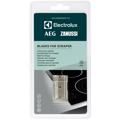 Accessory for cleaning ceramic tops ELECTROLUX E6HUB102- 902979540/9 putty knives - Аксесоари за бяла