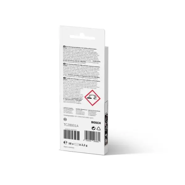 Accessory for coffee machines and TASSIMO Cleaning tablets - Уреди за кафе<<<BOSCH дребна електродомакинска