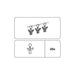 ACCESSORY HOOK WITH CLIP GARDINIA ROPE CORNER MAT BLACK - Аксесоари за корнизи<<<Корнизи щори и пердета<<<Мебели и