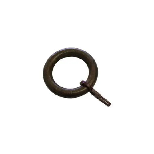 ACCESSORY RING WITH HOOK GARDINIA LUGANO WALNUT 10 PCS. - Аксесоари за корнизи<<<Корнизи щори и пердета<<<Мебели и