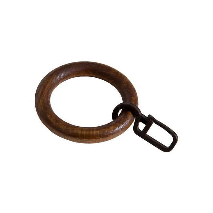ACCESSORY RING WITH HOOK GENKOVSKI CHERRY 10 PCS. - Аксесоари за корнизи<<<Корнизи щори и пердета<<<Мебели и