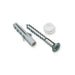 ACCESSORY SCREW DOWEL AND GARDINIA PAD FOR PVC CORNICE 20 PCS. - Аксесоари за корнизи<<<Корнизи щори и пердета<<<Мебели