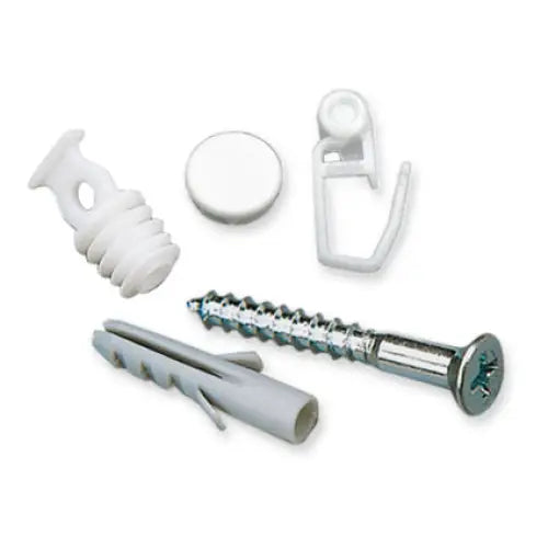 ACCESSORY SET OF ACCESSORIES GARDINIA FOR DOUBLE-CHANNEL PVC MOLDING 250CM - Аксесоари за корнизи<<<Корнизи щори и