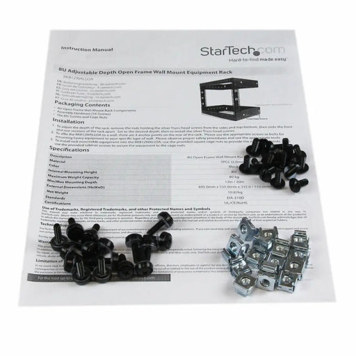 Accessory Startech RK812WALLO - Компютър Мрежи и компоненти<<<Компютри| Електроника<<<BigBuy&&&Комуникационни