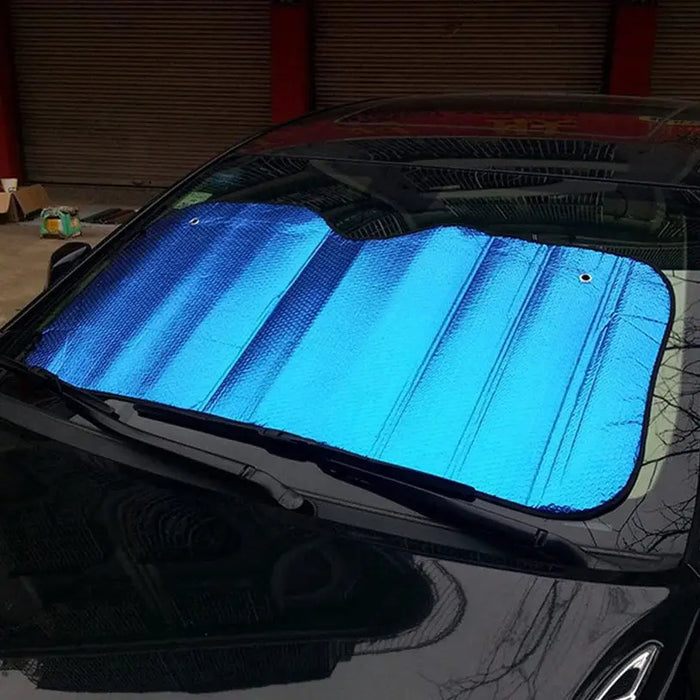 ACCORDION CANOPY FOR WINDSHIELD 140X70 CM AUTO PRACTIC - Сенници фолиа и щори за автомобил<<<Сезонни авто