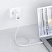 Acefast 2in1 wall charger 2x USB-C / USB-A 65W PD QC 3.0 AFC FCP (set with USB-C 1.2m cable) white (A13 white) - Cell