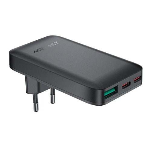 Acefast A100 65W GaN 2 USB-C+ USB-A Charger Ultra Slim - Black - Cell phone USB charger<<<HurtelXML