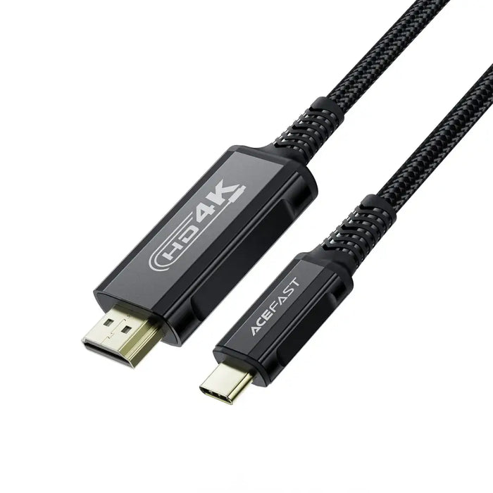 Acefast C1 USB-C/HDMI Video Cable 4K 60Hz HDR 1.8m - Black - Video cables<<<HurtelXML