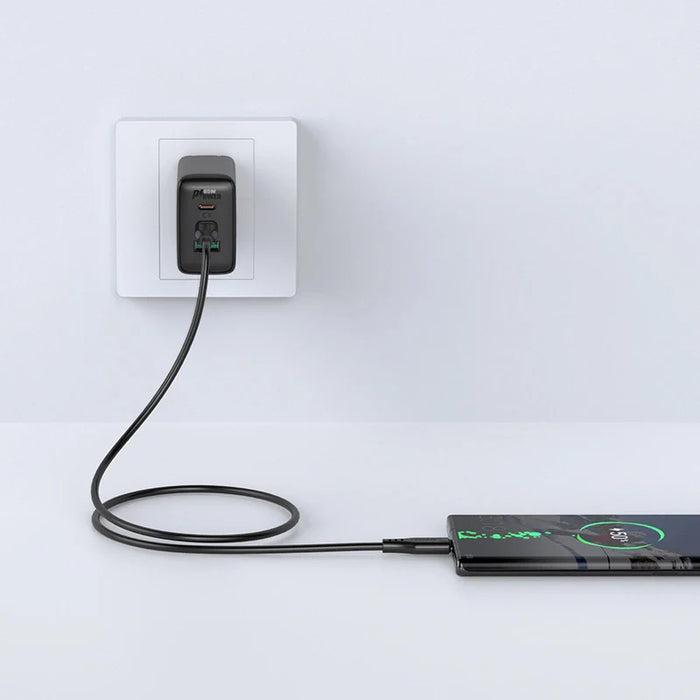 Acefast C3-03 USB-C - USB-C PD QC cable 60W 3A 480Mb/s 1.2m - white - Cell phone cables<<<HurtelXML