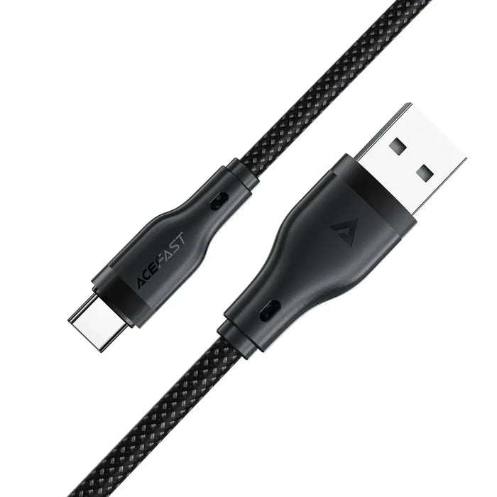 Acefast C8-04 USB-A / USB-C 3A cable 1.2m - black - Cell phone cables<<<HurtelXML