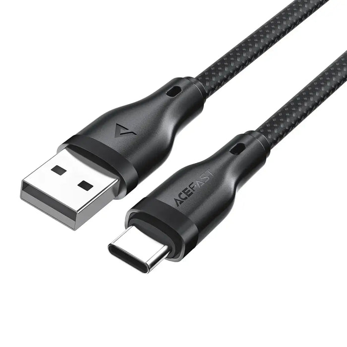 Acefast C8-04 USB-A / USB-C 3A cable 1.2m - black - Cell phone cables<<<HurtelXML
