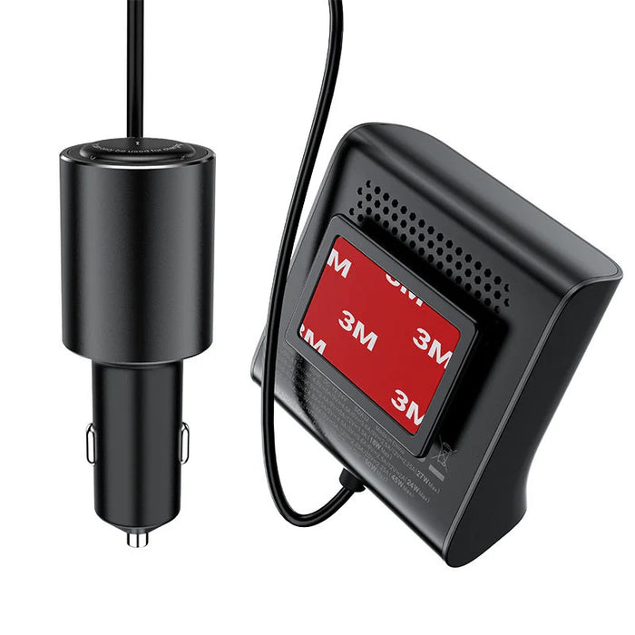 Acefast car charger 90W USB Type C / 3x USB / cigarette lighter socket PPS PD3.0 QC3.0 AFC FCP charging station black