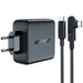 Acefast fast charger GaN 3xUSB-C/1xUSB-A 100W black + angled cable USB-C - USB-C 100W 2m black - Cell phone USB